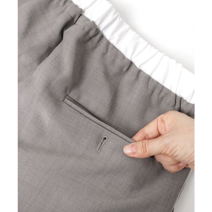 [RASW]ダブルウエストサイドラインパンツ パンツ リネンライク | Pierrot | 詳細画像12 