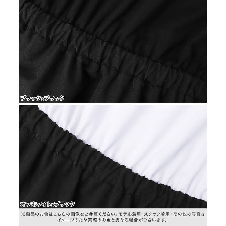 タフタギャザードッキングワンピース ワンピース カットソー | Pierrot | 詳細画像14 