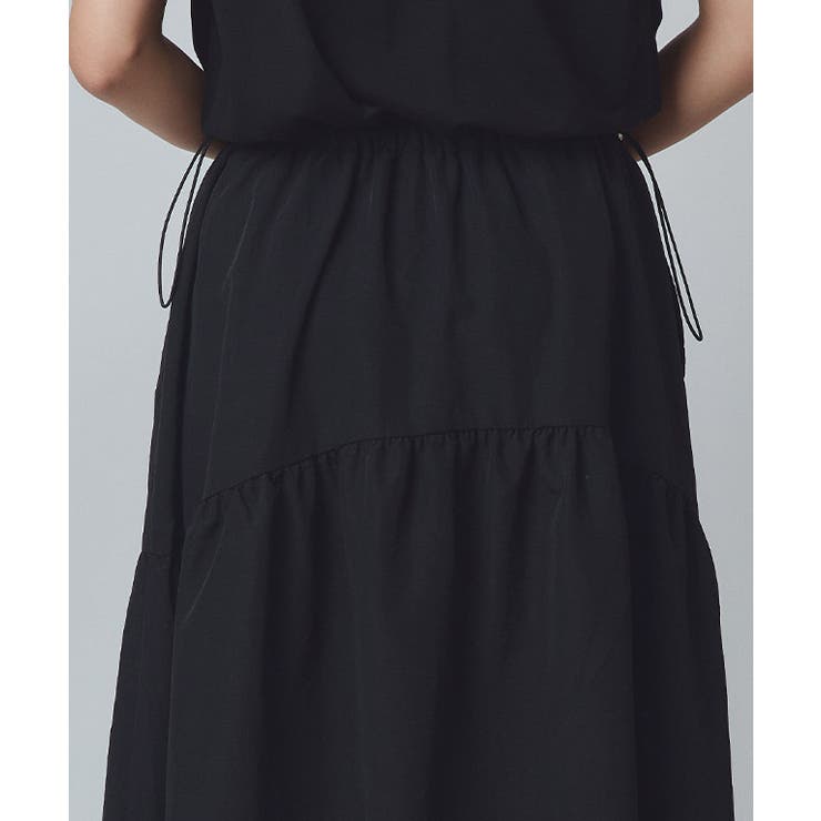 タフタギャザードッキングワンピース ワンピース カットソー | Pierrot | 詳細画像6 