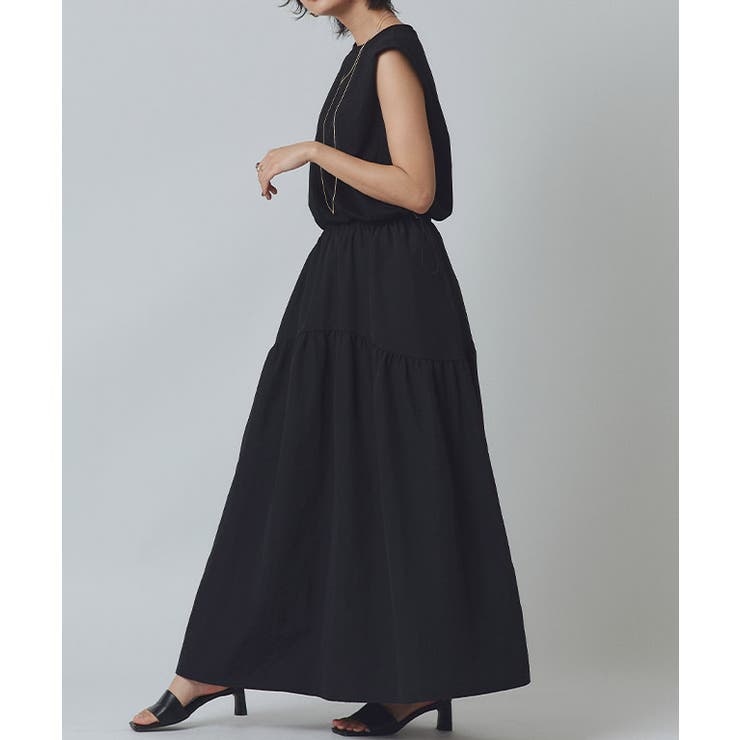 タフタギャザードッキングワンピース ワンピース カットソー | Pierrot | 詳細画像8 