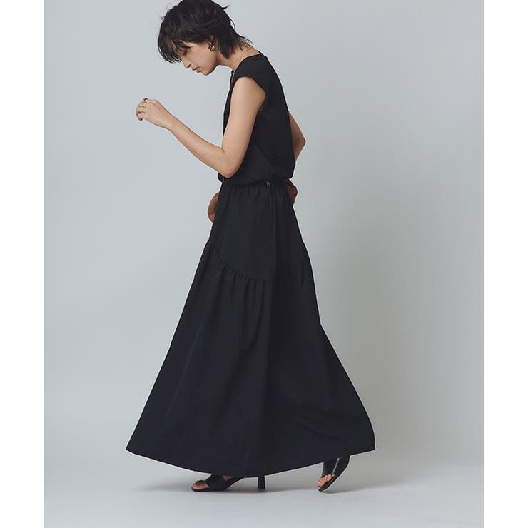 タフタギャザードッキングワンピース ワンピース カットソー | Pierrot | 詳細画像25 