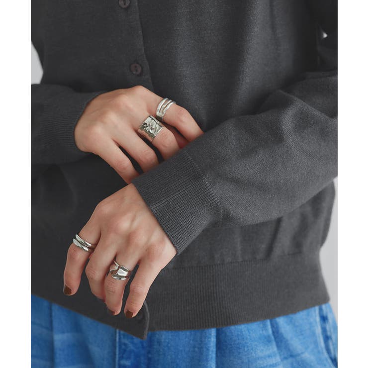 [RASW]ビスコースシンプルカーディガン カーディガン シンプル | Pierrot | 詳細画像12 