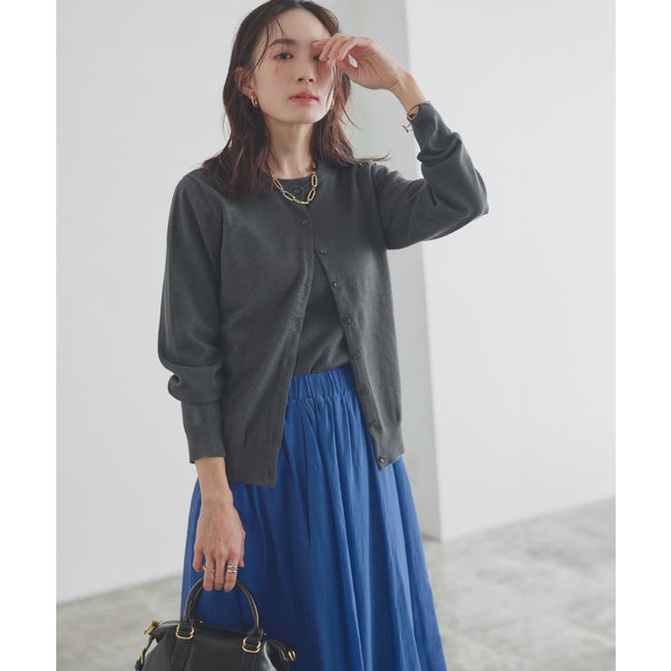 [RASW]ビスコースシンプルカーディガン カーディガン シンプル | Pierrot | 詳細画像25 