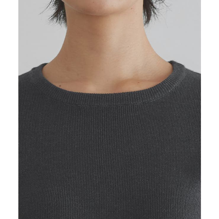 [RASW]ビスコース半袖リブニット ニット 半袖 | Pierrot | 詳細画像10 