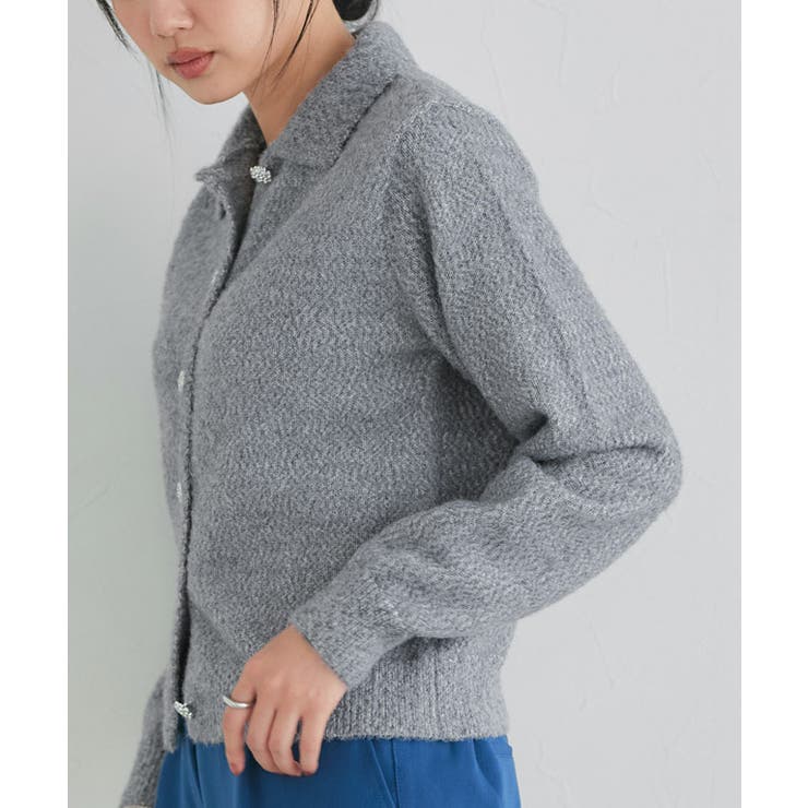 ビジューボタンポロニット ニット ビジュー | Pierrot | 詳細画像25 