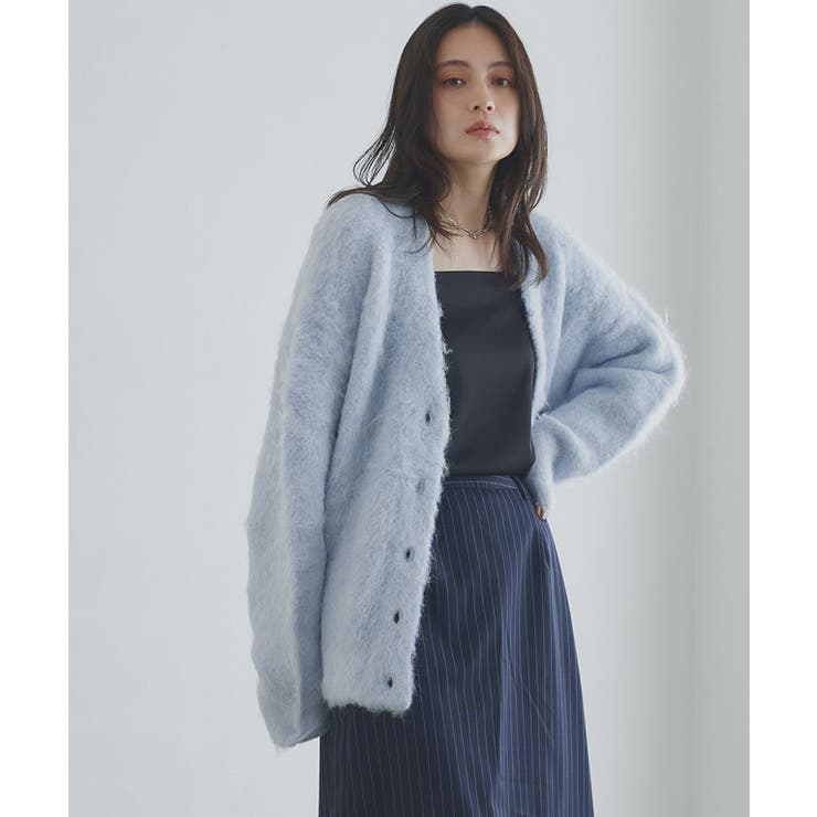 [RASW]シャギーロングニットカーディガン カーディガン ニット | Pierrot | 詳細画像21 