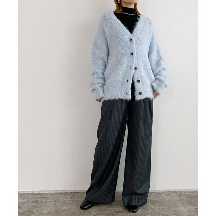 [RASW]シャギーロングニットカーディガン カーディガン ニット | Pierrot | 詳細画像27 