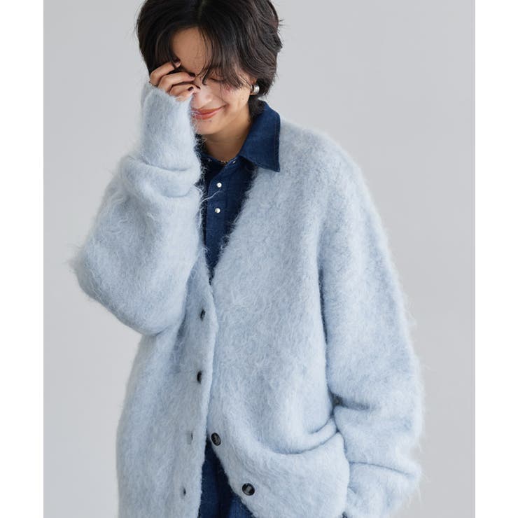 [RASW]シャギーロングニットカーディガン カーディガン ニット | Pierrot | 詳細画像18 