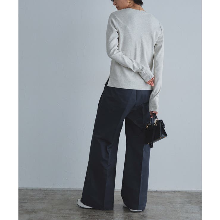 [RASW]エステルツイルハイウエストワイドパンツ ハイウエスト チノ | Pierrot | 詳細画像27 