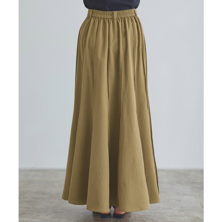 [RASW]パネルフレアロングスカート イージーケア ウォッシャブル | Pierrot | 詳細画像9 