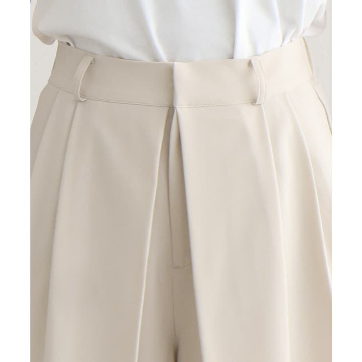 [RASW]インバーテッドプリーツワイドパンツ さらっと シーズン | Pierrot | 詳細画像4 