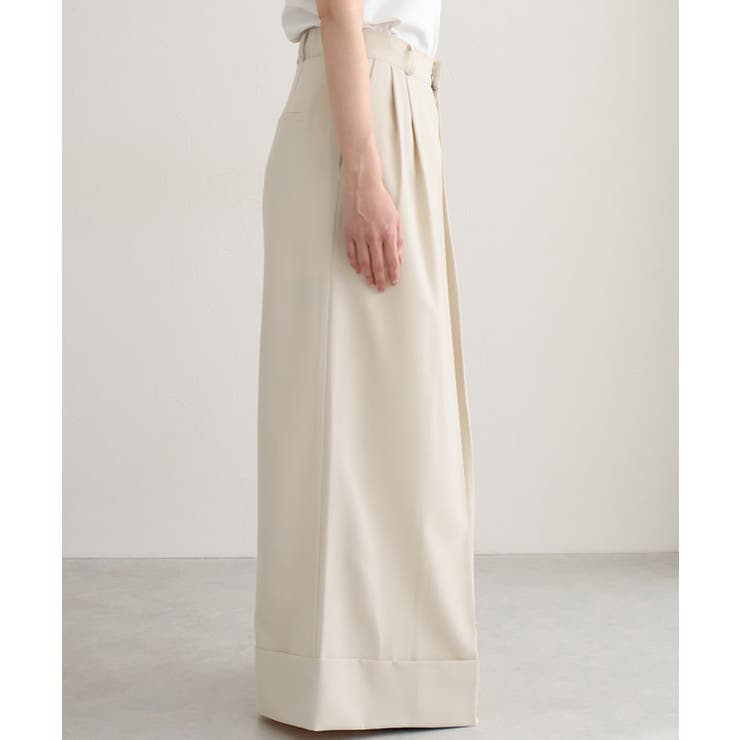 [RASW]インバーテッドプリーツワイドパンツ さらっと シーズン | Pierrot | 詳細画像8 