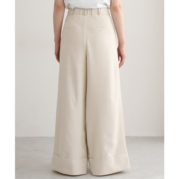 [RASW]インバーテッドプリーツワイドパンツ さらっと シーズン | Pierrot | 詳細画像9 