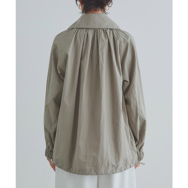 [RASW]ドロストデザインブルゾン フレア 裾 | Pierrot | 詳細画像10 