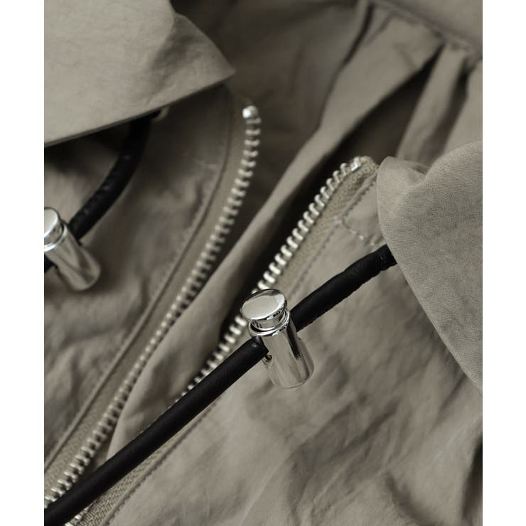 [RASW]ドロストデザインブルゾン フレア 裾 | Pierrot | 詳細画像12 