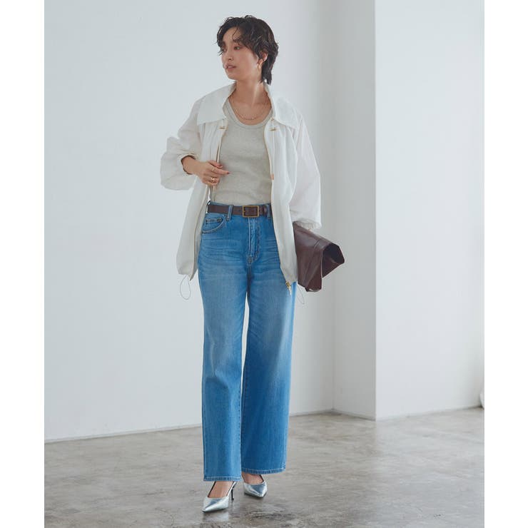 [RASW]ドロストデザインブルゾン フレア 裾 | Pierrot | 詳細画像30 