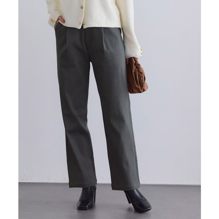 チャコール | 裏起毛ストレッチパンツ 裏起毛 ストレッチ | Pierrot