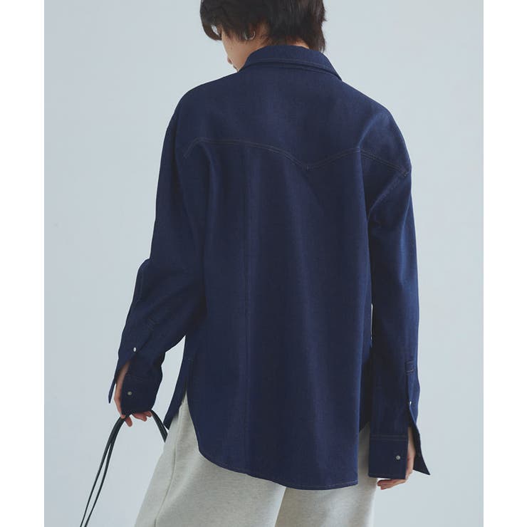 [RASW]デニムリボンシャツ シャツ デニムシャツ | Pierrot | 詳細画像9 