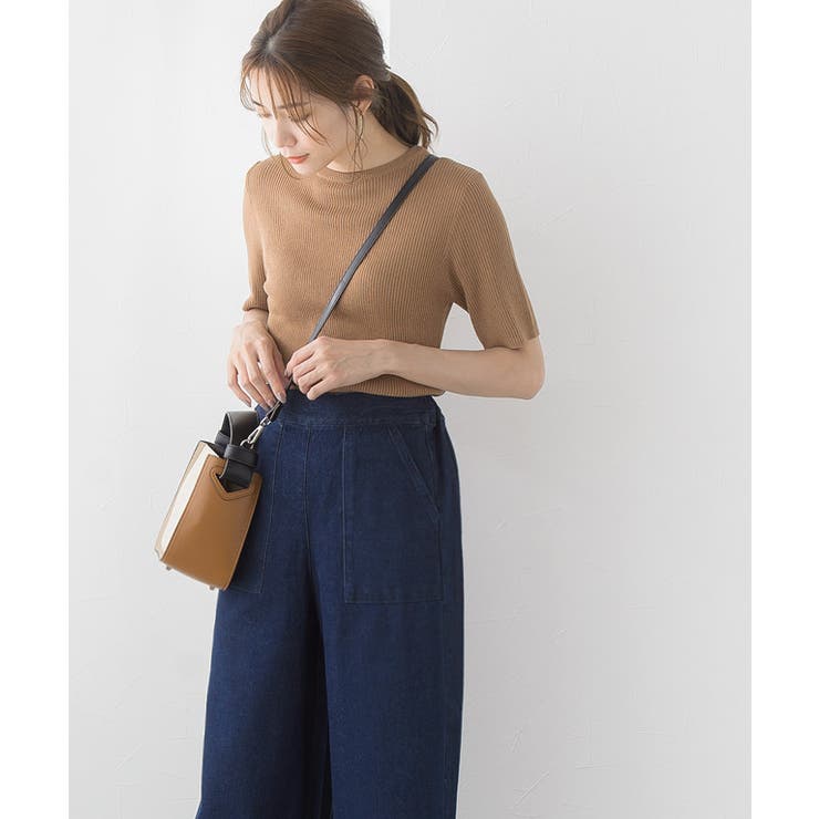 フリンジヘムパンツ パンツ ボトムス ワイド ロング フリンジヘム デニム | Pierrot | 詳細画像4 