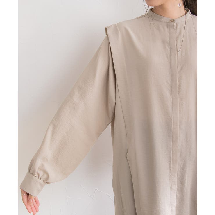 タックチュニックブラウス ブラウス シャツ | Pierrot | 詳細画像5 