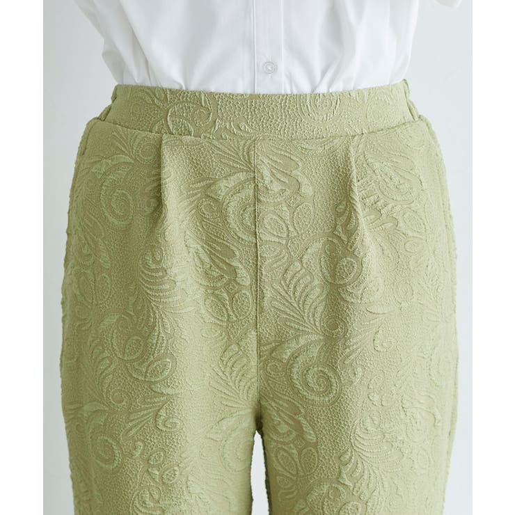 【ドラマ着用】ペイズリージャカードパンツ パンツ ジャカードパンツ | Pierrot | 詳細画像4 