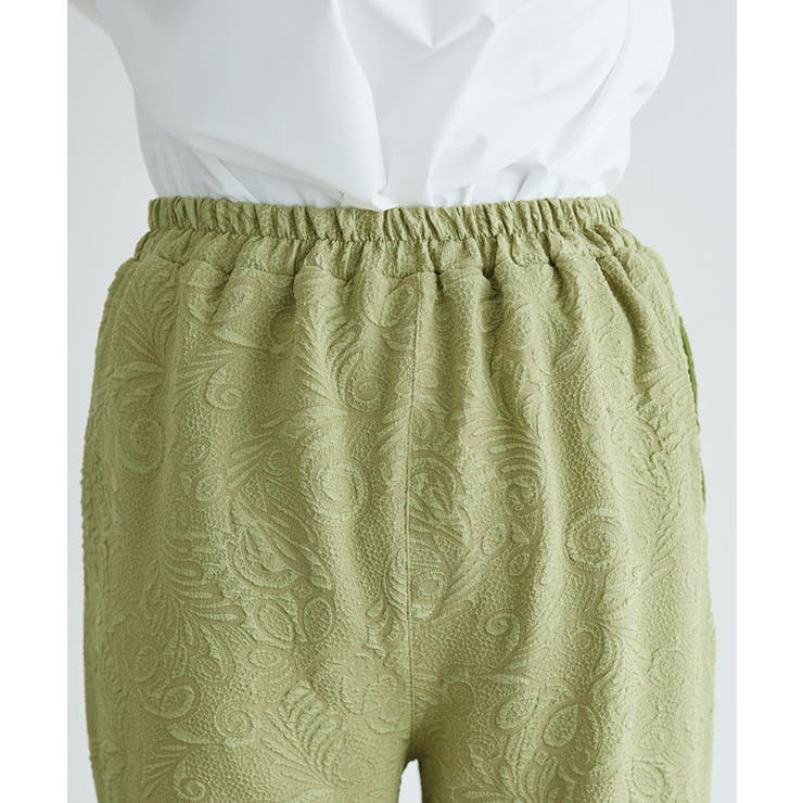 【ドラマ着用】ペイズリージャカードパンツ パンツ ジャカードパンツ | Pierrot | 詳細画像6 