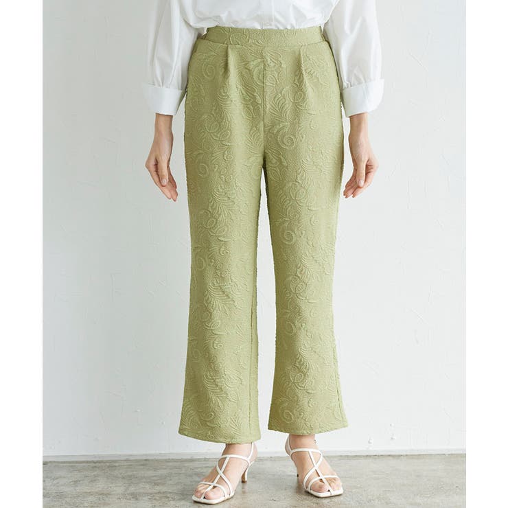 【ドラマ着用】ペイズリージャカードパンツ パンツ ジャカードパンツ | Pierrot | 詳細画像7 