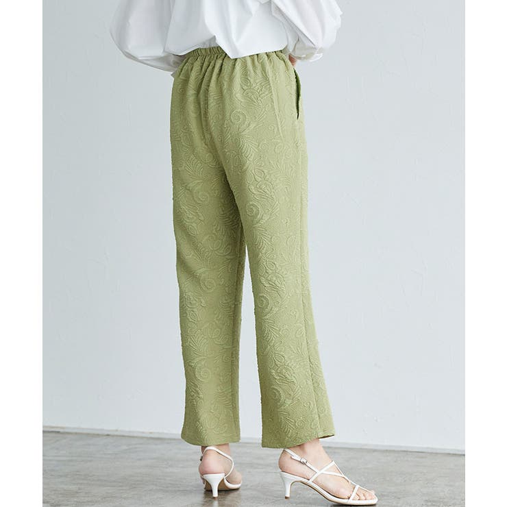 【ドラマ着用】ペイズリージャカードパンツ パンツ ジャカードパンツ | Pierrot | 詳細画像9 