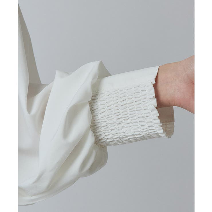 [RASW]ピンタックボリュームスリーブブラウス | Pierrot | 詳細画像17 