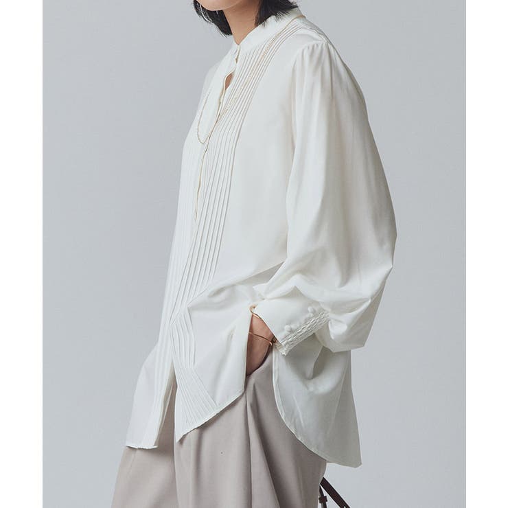 [RASW]ピンタックボリュームスリーブブラウス | Pierrot | 詳細画像20 