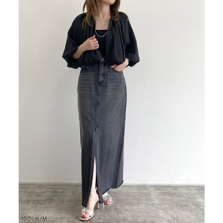 [RASW]ショートバルーンジップブラウス ブラウス ジップ | Pierrot | 詳細画像28 