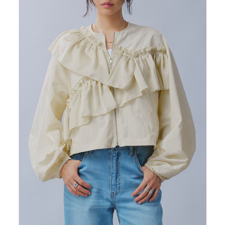 [RASW]フリルブルゾン ブルゾン フリル | Pierrot | 詳細画像8 