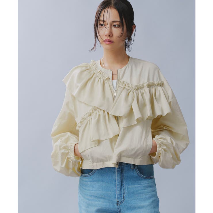 [RASW]フリルブルゾン ブルゾン フリル | Pierrot | 詳細画像24 