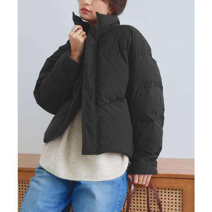 ブラック | [RASW] サスティナブルダウンジャケット ジャケット | Pierrot