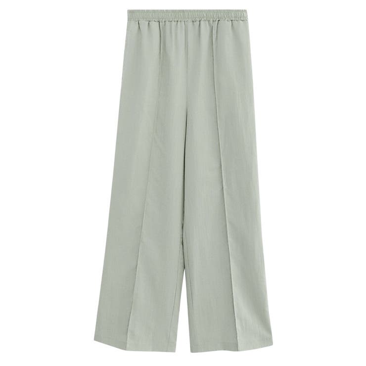 ミント | 接触冷感リネンライクワイドパンツ ワイドパンツ 接触冷感 | Pierrot