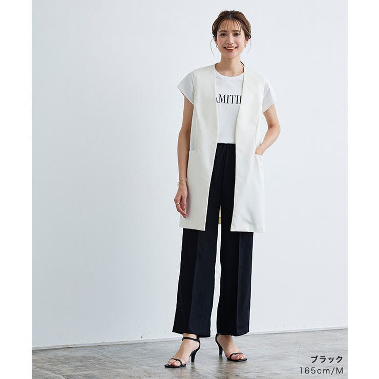 【接触冷感】あざらしワンポイントTシャツ&ロングパンツ　ホワイト 接触冷感】あざらしワンポイントTシャツ＆あざらし柄ロング
