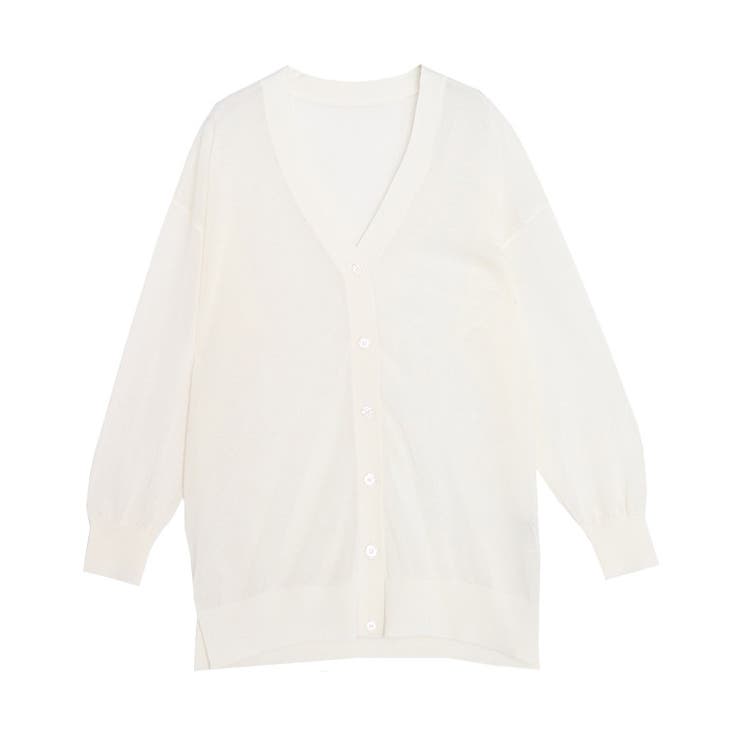アイボリー | ドライタッチカーディガン カーディガン ドライタッチ | Pierrot