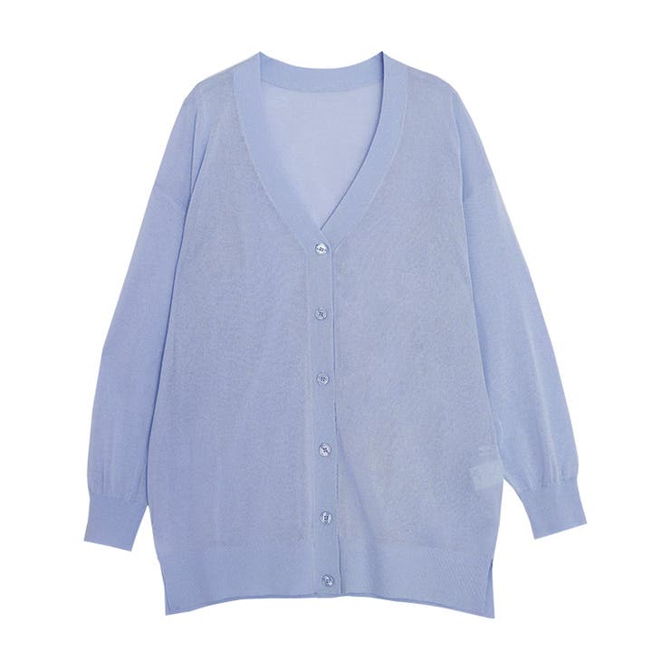 ブルー | ドライタッチカーディガン カーディガン ドライタッチ | Pierrot
