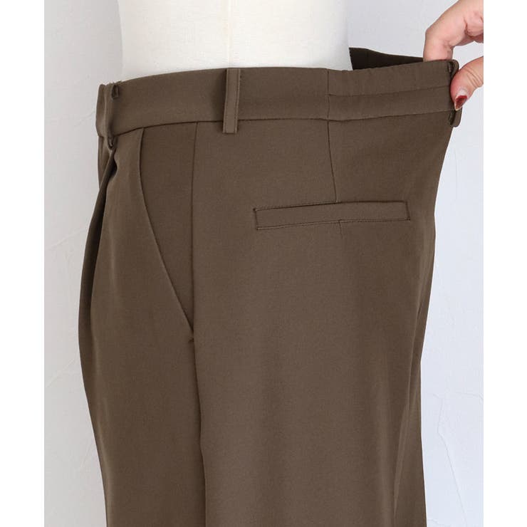 【RASW】ウエストタックボックスパンツ パンツ ストレート ボックス | Pierrot | 詳細画像9 