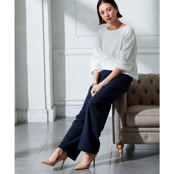 【RASW】ウエストタックボックスパンツ パンツ ストレート ボックス | Pierrot | 詳細画像27 