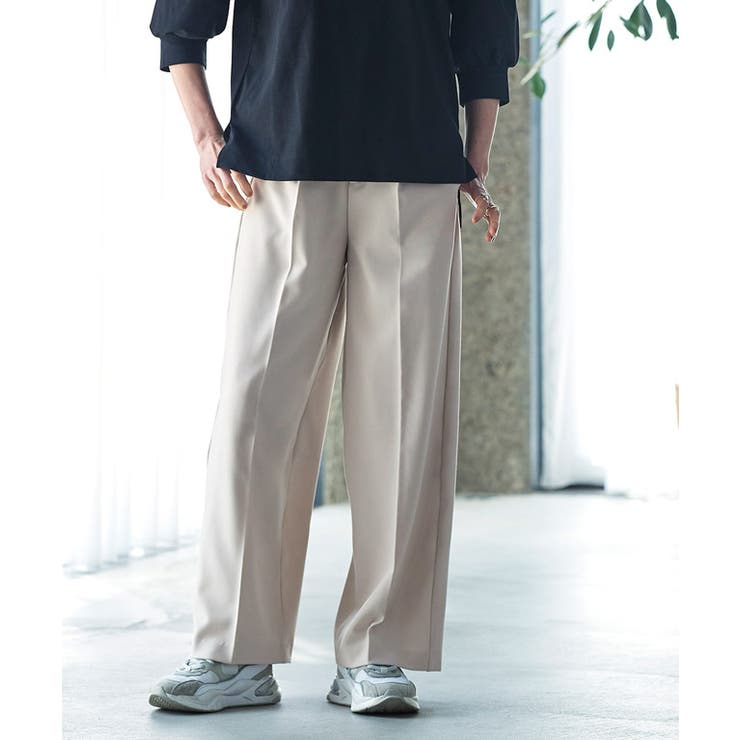 【RASW】ウエストタックボックスパンツ パンツ ストレート ボックス | Pierrot | 詳細画像22 