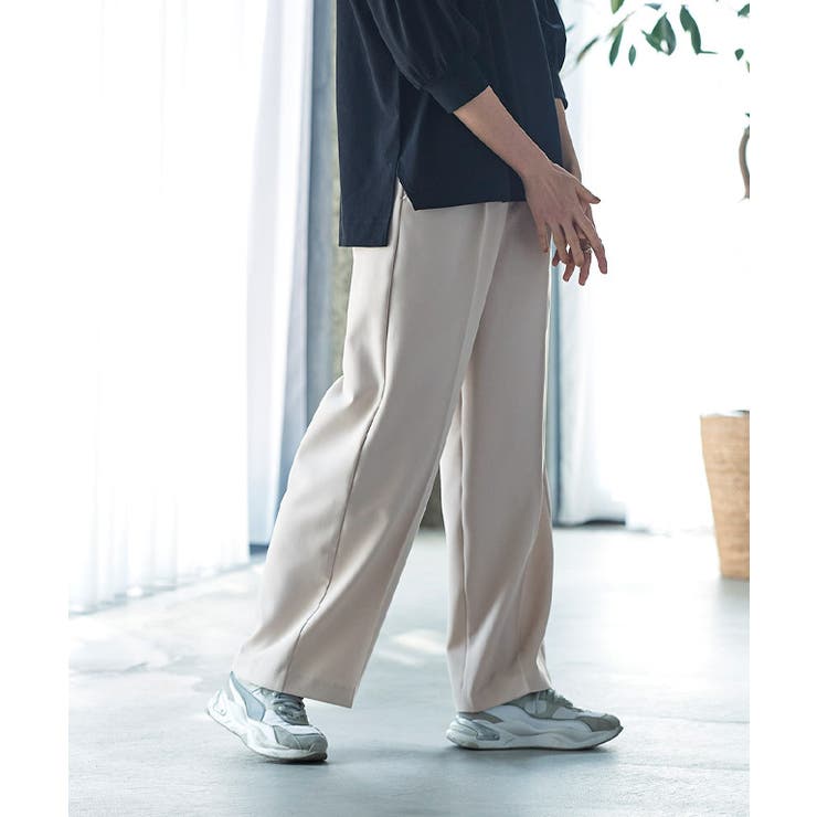 【RASW】ウエストタックボックスパンツ パンツ ストレート ボックス | Pierrot | 詳細画像23 