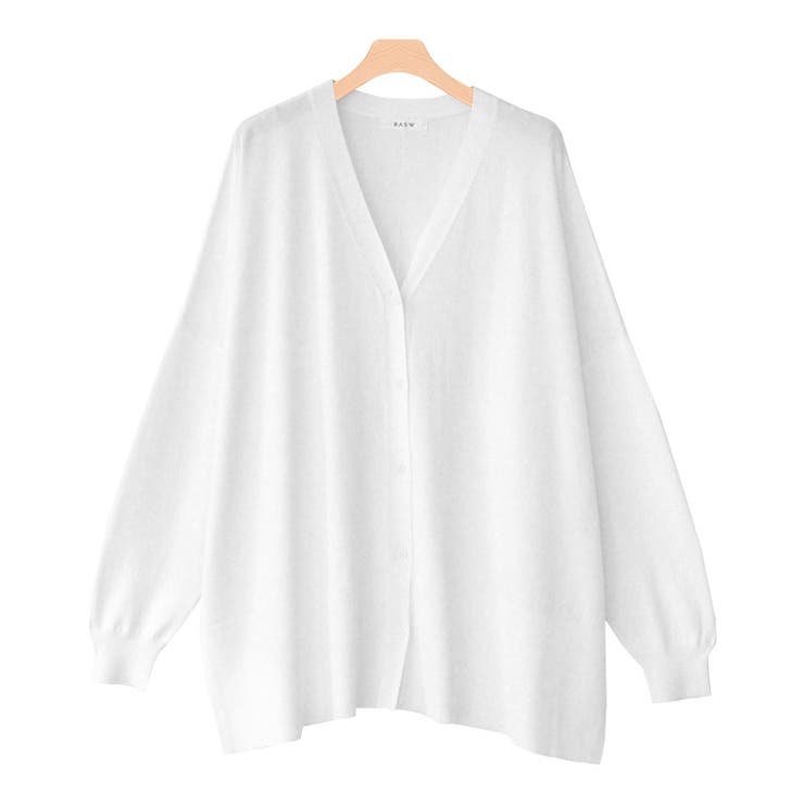 ホワイト | 多機能ニットカーディガン カーディガン カーデ | Pierrot