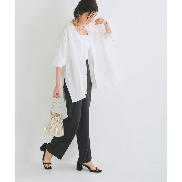 多機能ニットカーディガン カーディガン カーデ | Pierrot | 詳細画像25 