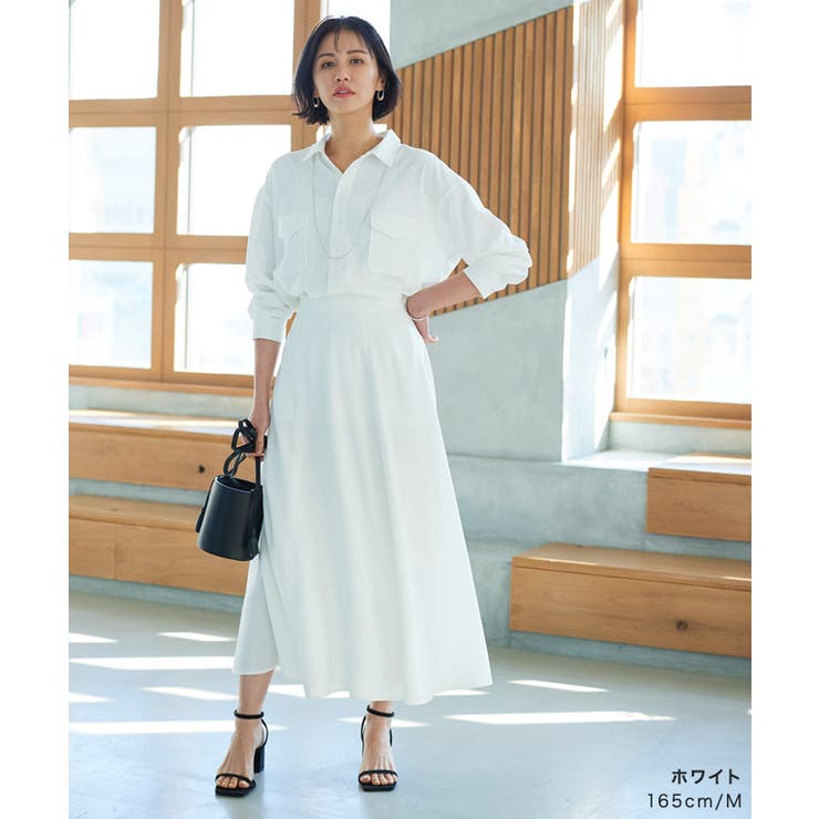 リネンライクシャツ シャツ リネンライク | Pierrot | 詳細画像36 