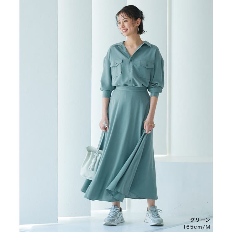 リネンライクシャツ シャツ リネンライク | Pierrot | 詳細画像39 