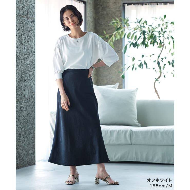 GIZAボリュームスリーブTシャツ Tシャツ ボリューム袖[品番