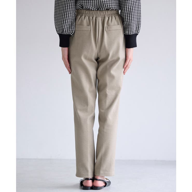 カット起毛ピンタックテーパードパンツ あったか カット起毛 | Pierrot | 詳細画像15 