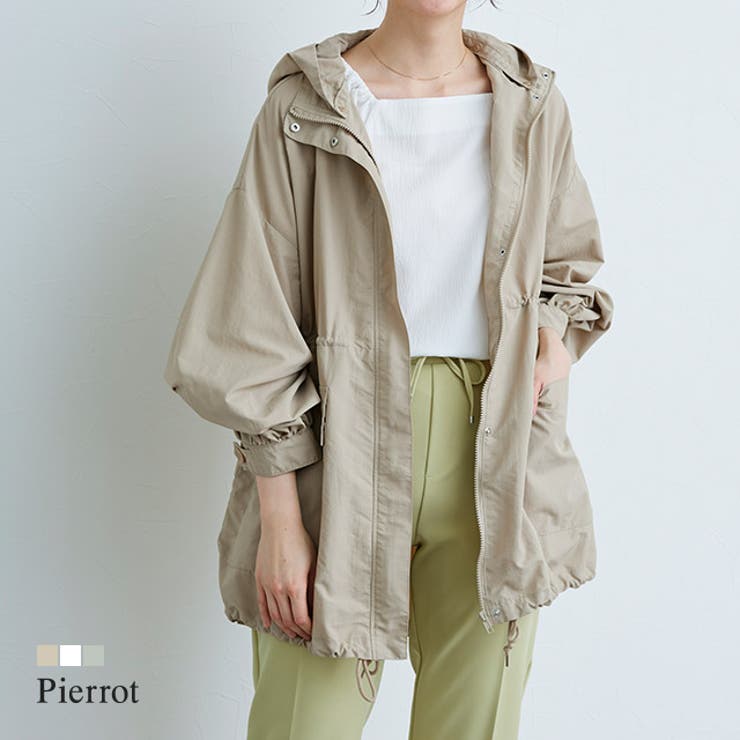 【ekubo】RASW（ラス）　ドロストギャザーブルゾン 楽天市場】[RASW]ドロストギャザーブルゾン ☆ ブルゾン ワッシャー