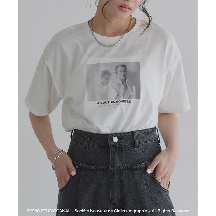 A（横フォト）/オフホワイト | ジャン リュック ゴダール映画作品 | Pierrot